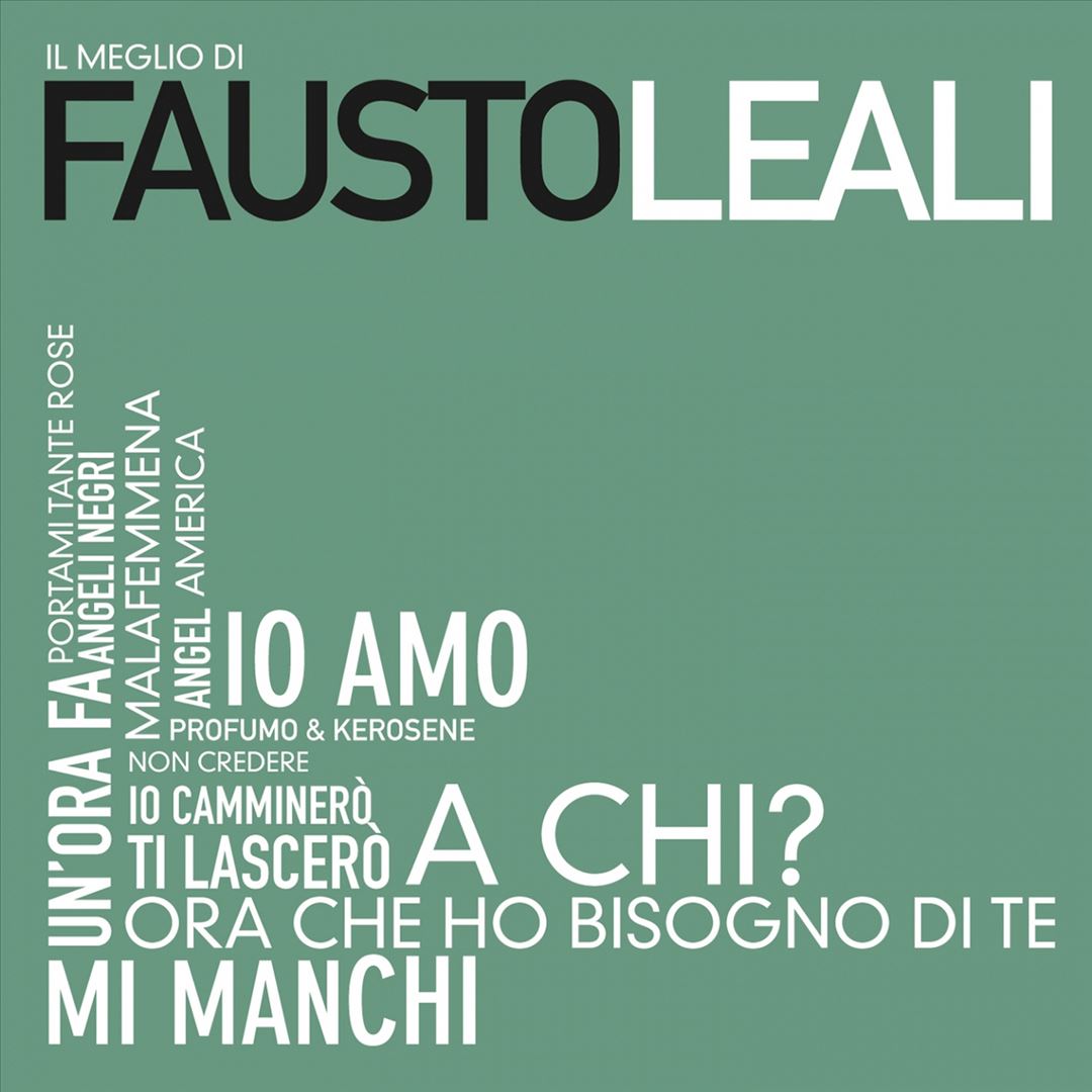Meglio di Fausto Leali cover art