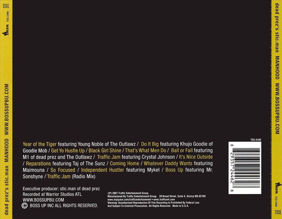 Manhood cover art