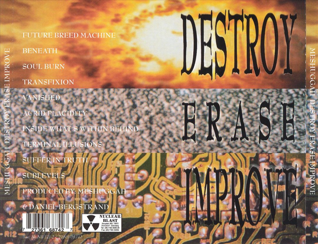 Destroy Erase Improve cover art
