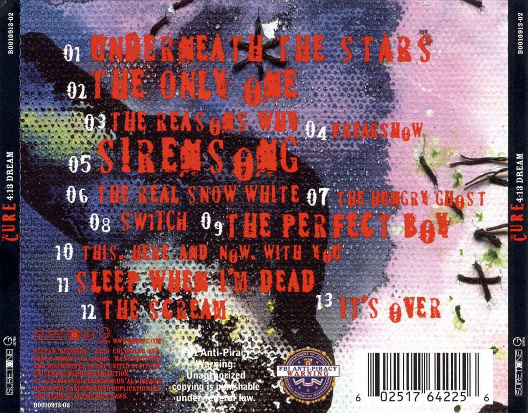 4:13 Dream cover art