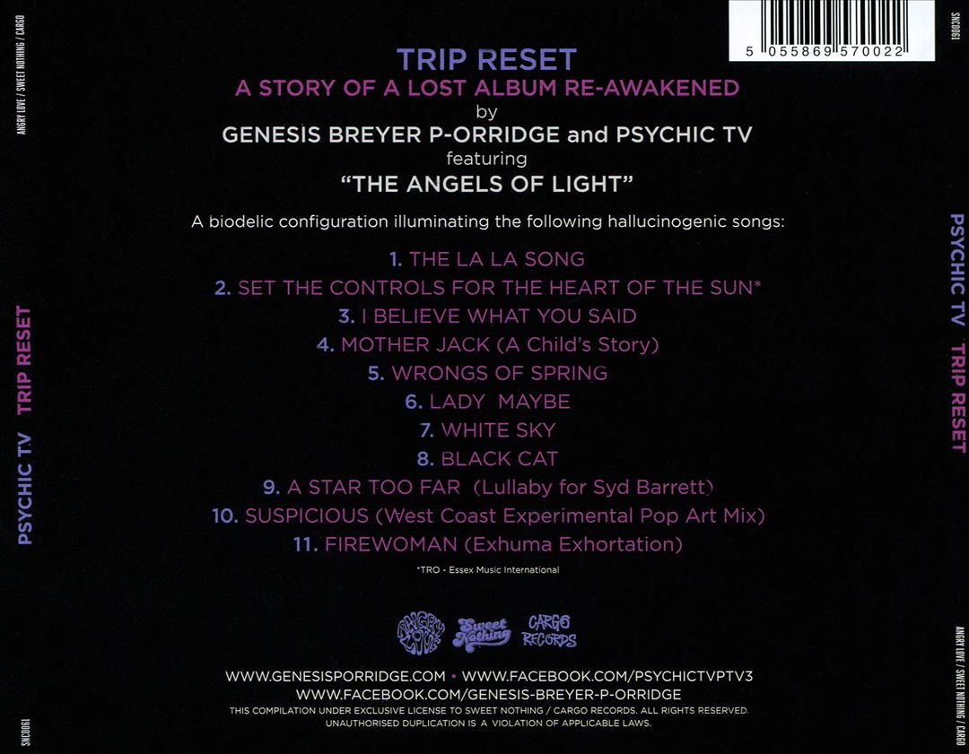 Trip Reset cover art