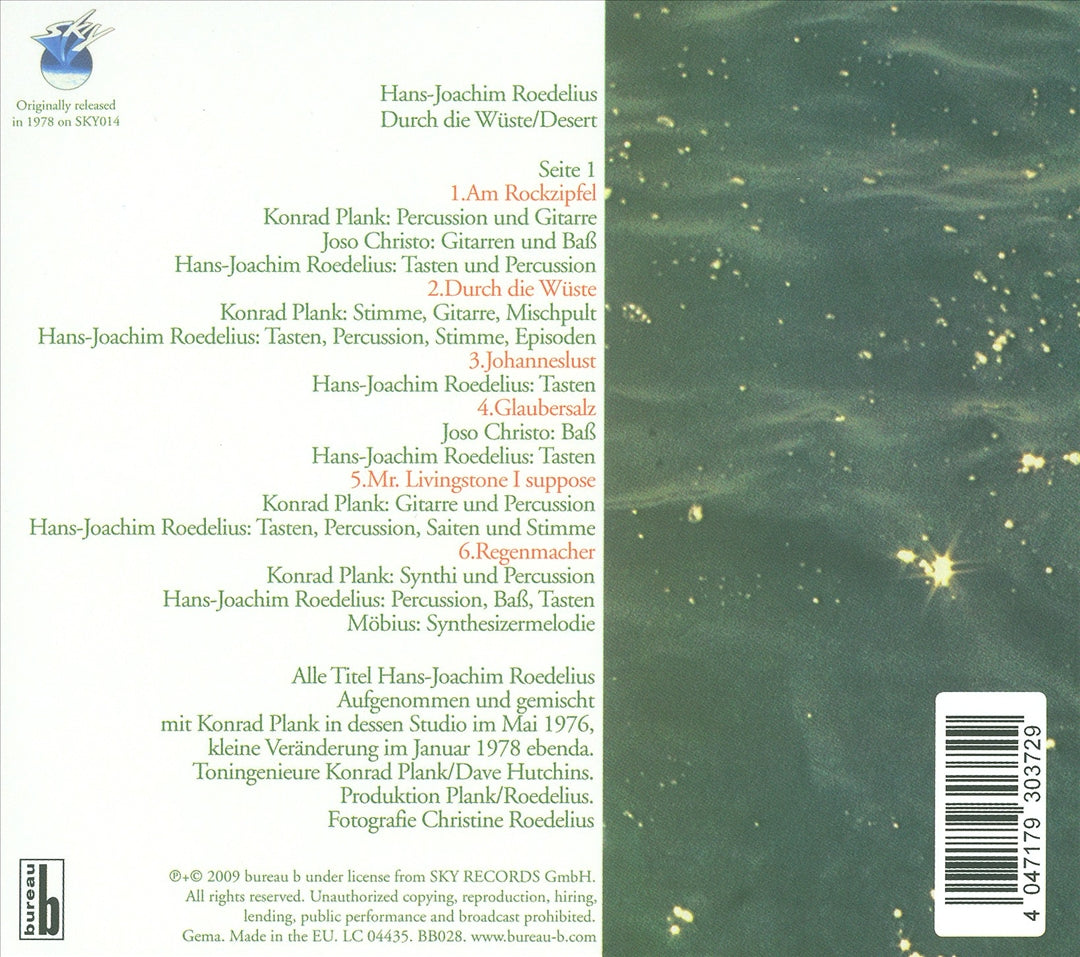 Durch die Wüste cover art