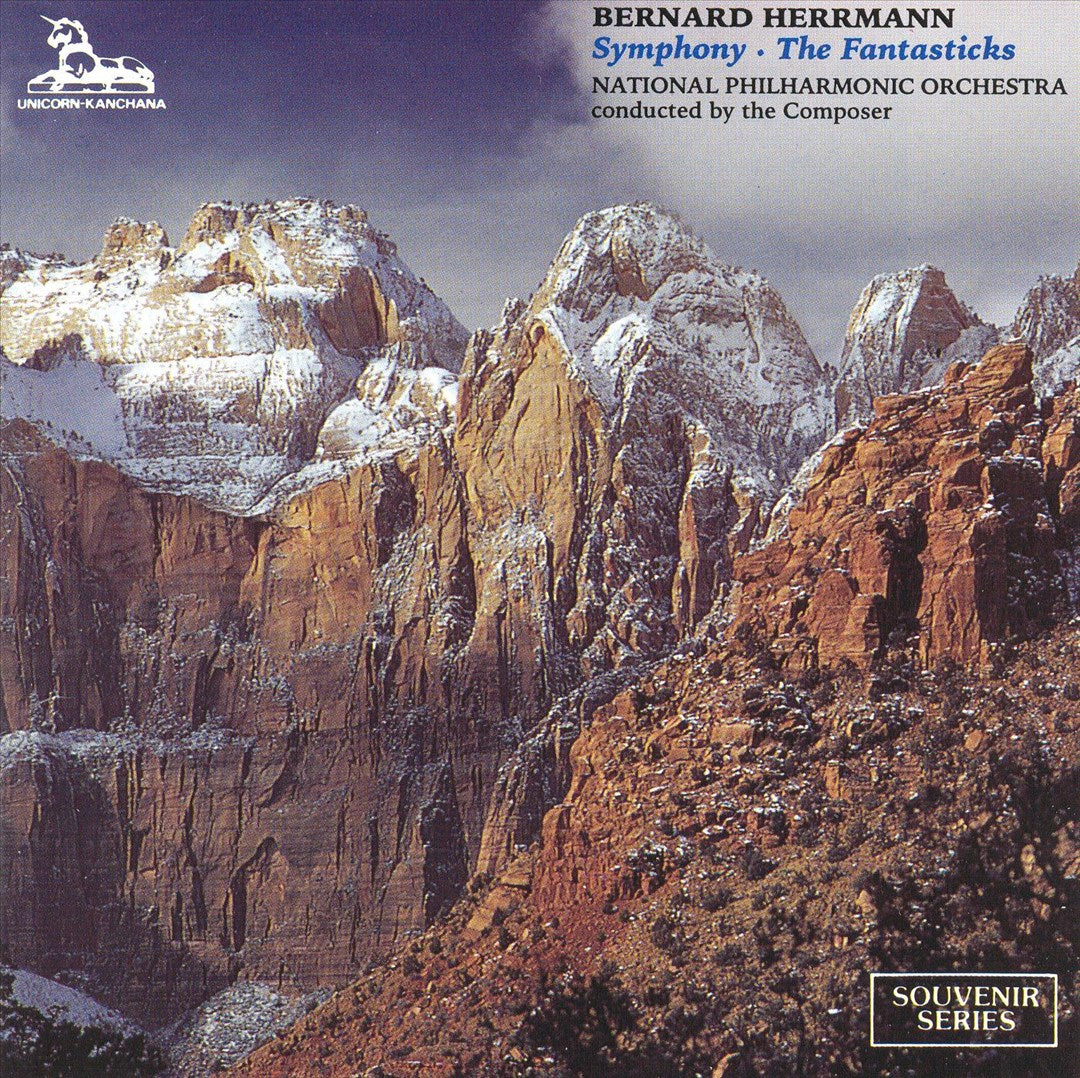 Bernard Herrmann: Symphony; The Fantasticks cover art