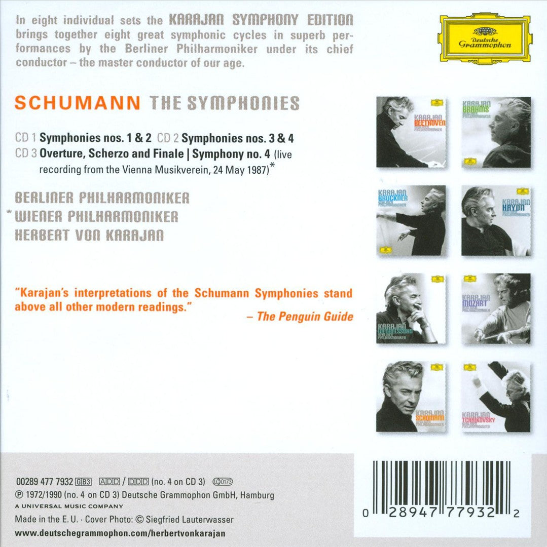Schumann: The Symphonies [Box Set] cover art