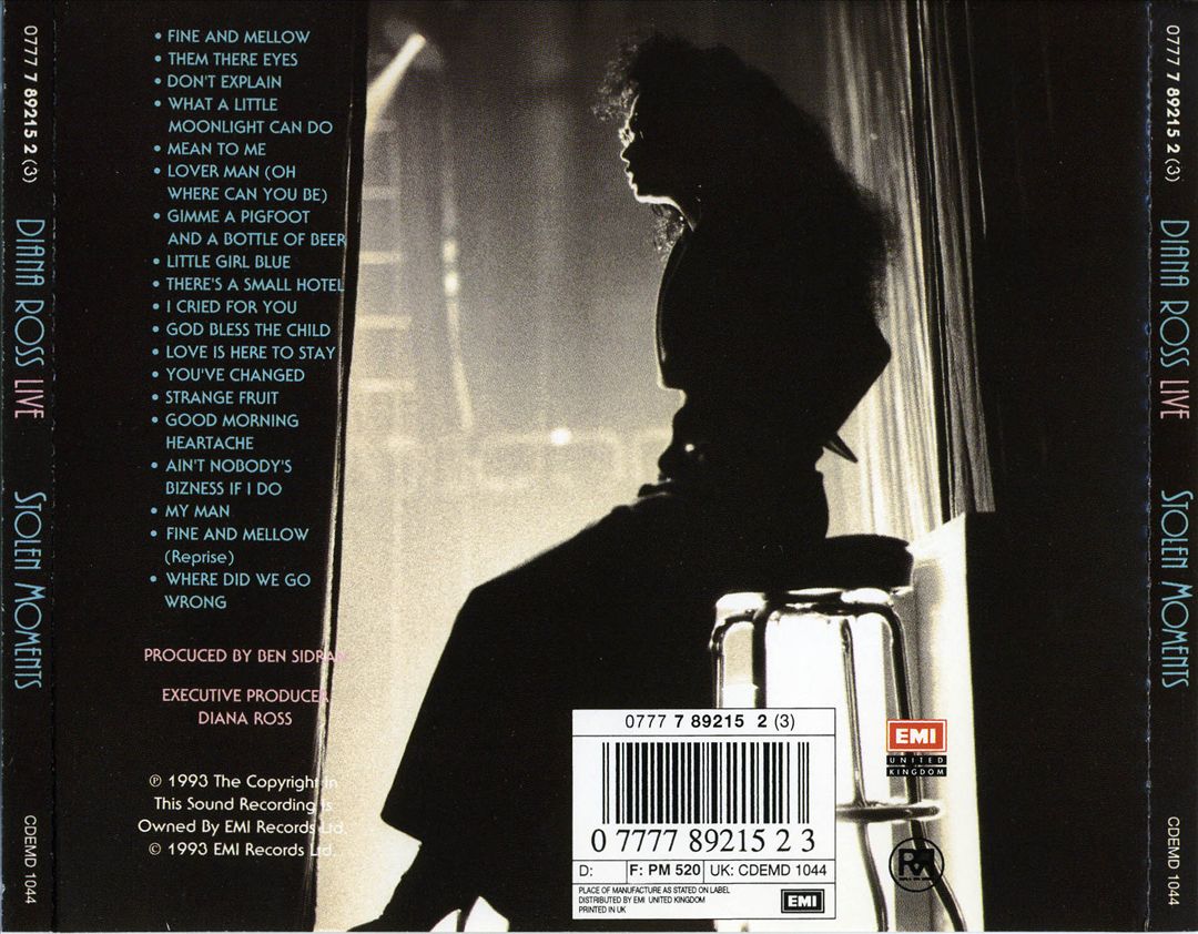 Stolen Moments: The Lady Sings...Jazz & Blues [Bonus Track] cover art