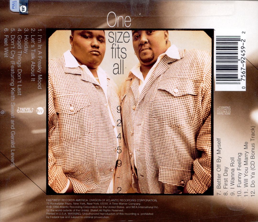 One Size Fits All cover art