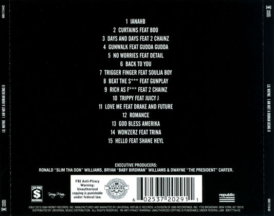 I Am Not a Human Being II cover art