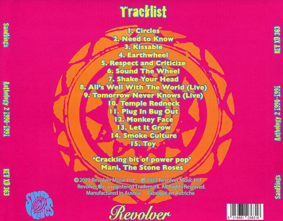 Anthology 2: 1990-1991 cover art