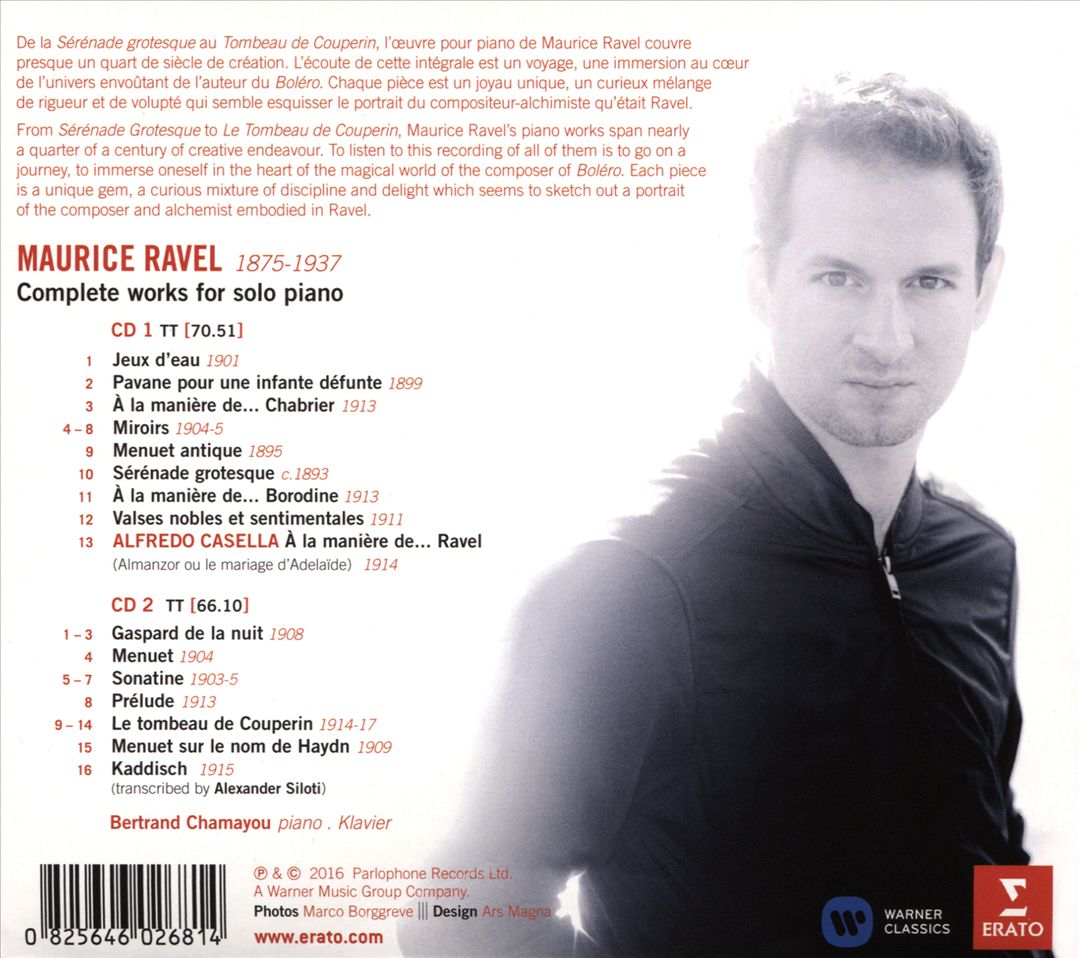 Maurice Ravel: Complete Works for Solo Piano cover art