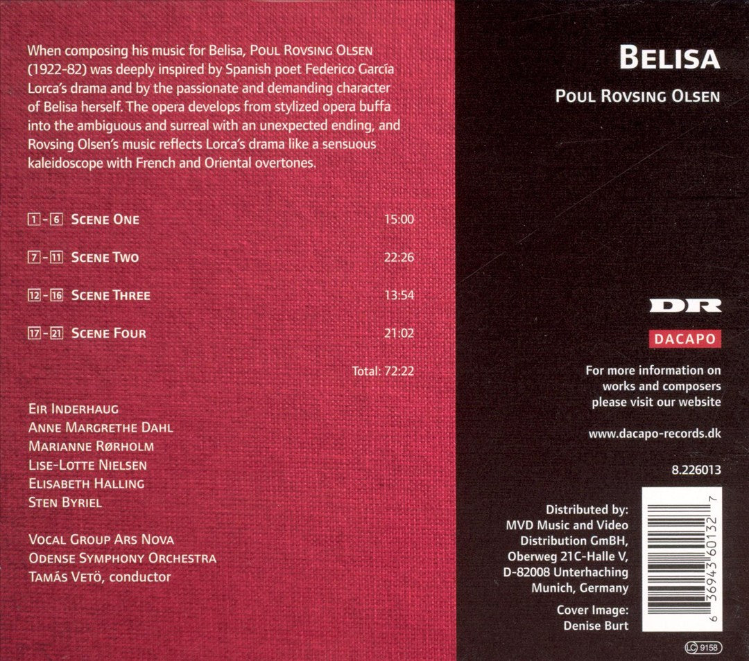 Poul Rovsing Olsen: Belisa cover art