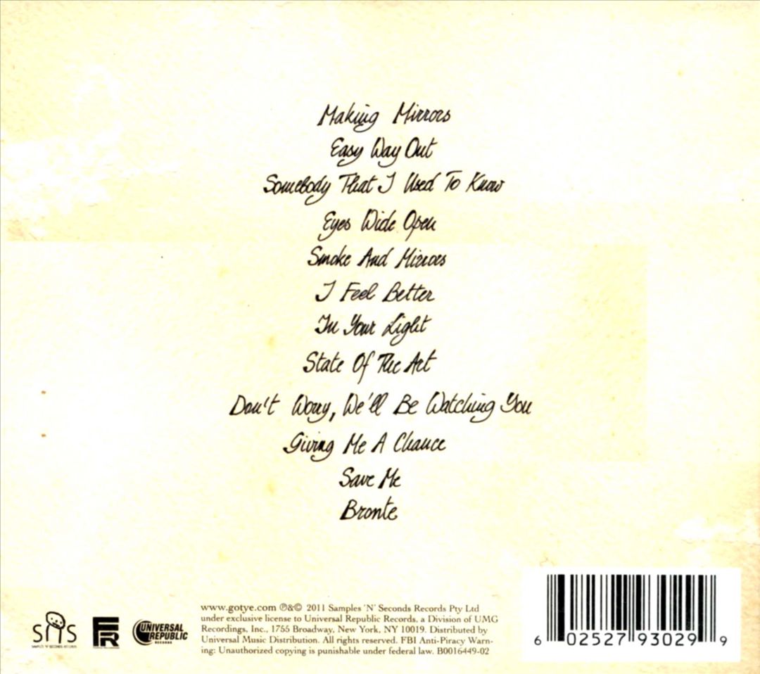 Making Mirrors cover art