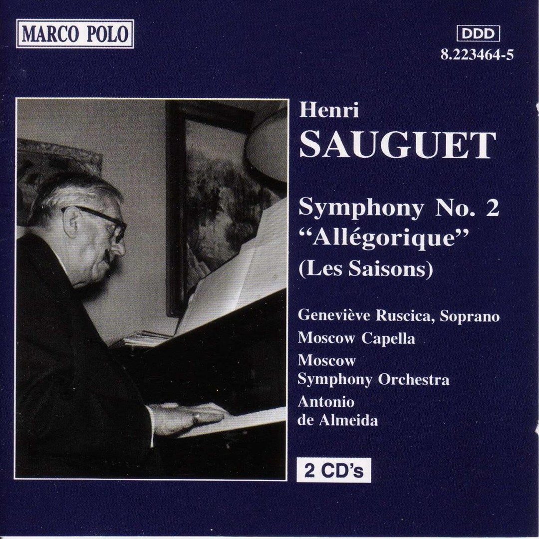 Sauguet: Symphony No. 2 "Allegorique" cover art