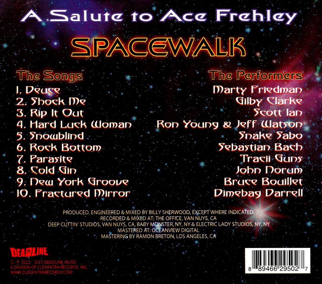 Spacewalk: A Salute to Ace Frehley cover art