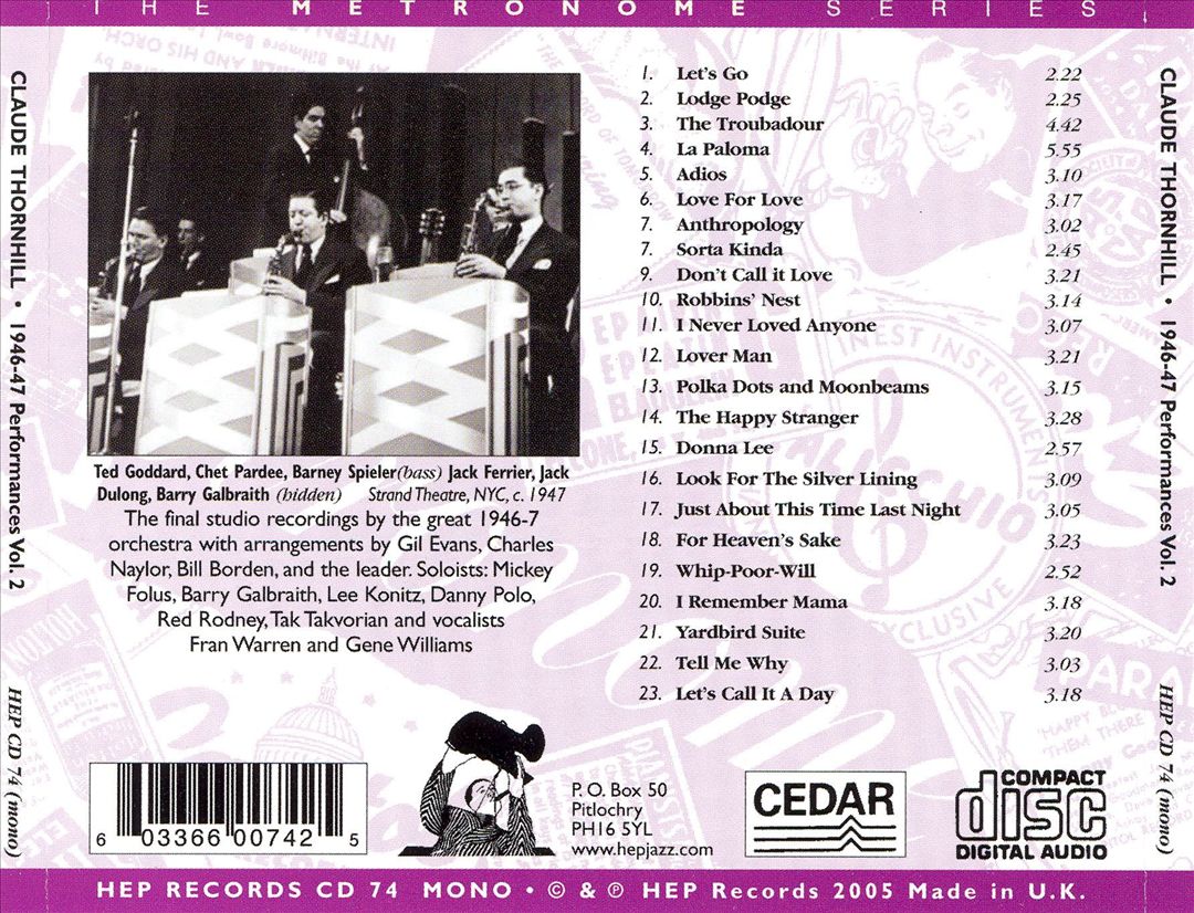1946-47 Performances, Vol. 2 cover art