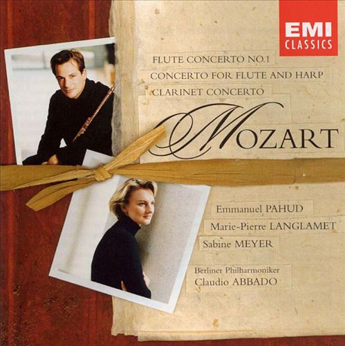 Mozart: Flute Concerto No. 1; Clarinet Concerto; Concerto for Flute & Harp cover art