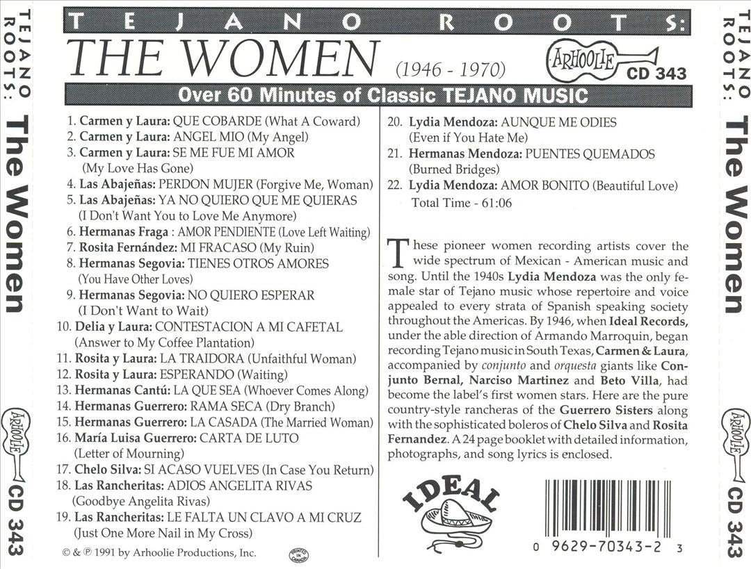 Tejano Roots: The Women (1946-1970) cover art