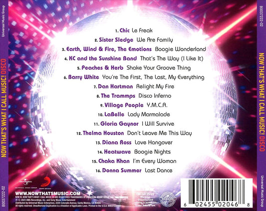 NOW Disco cover art