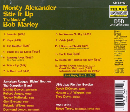 Stir It Up: The Music of Bob Marley cover art