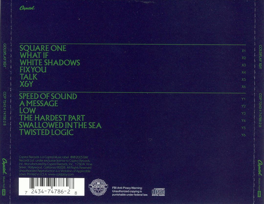 X&Y cover art