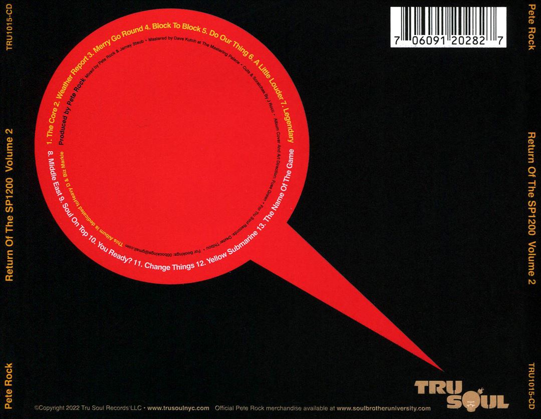 Return of the SP-1200 V.2 cover art