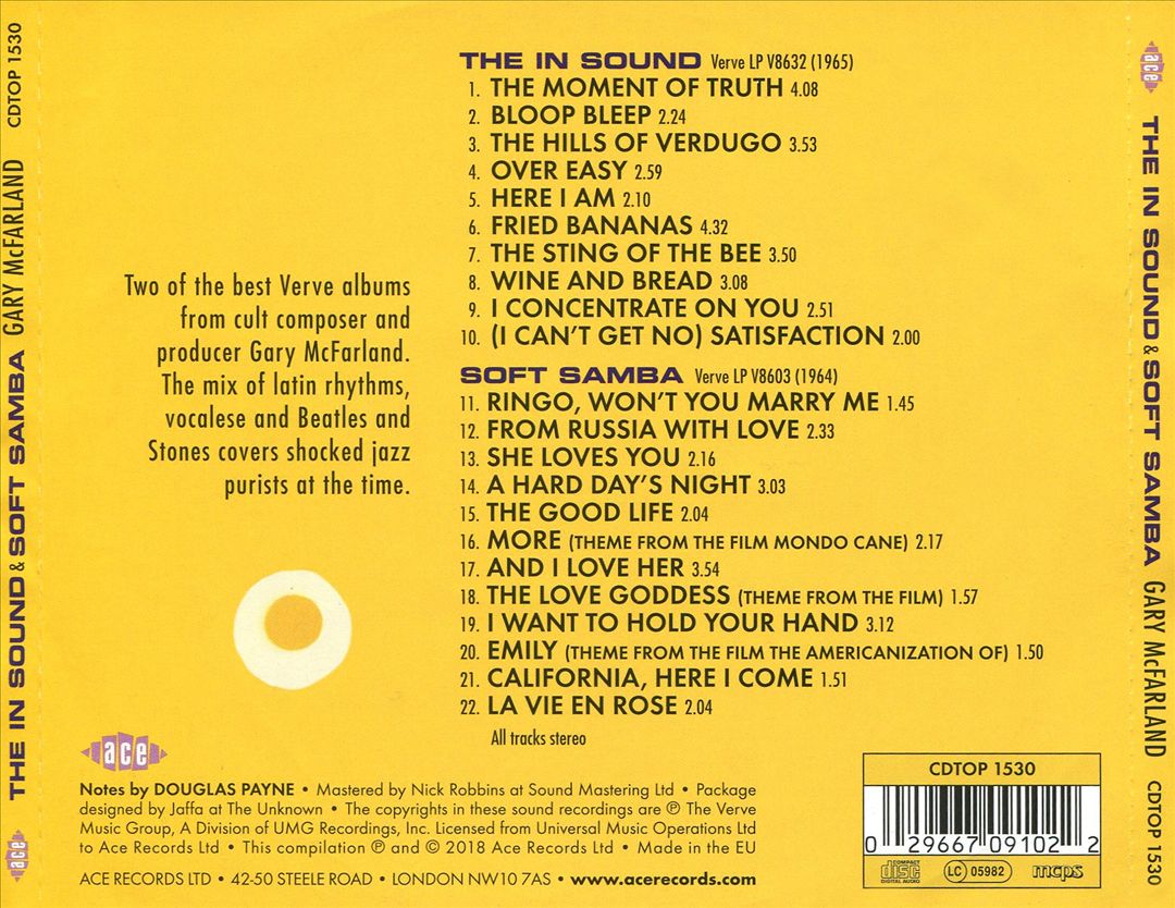 In Sound/Soft Samba cover art