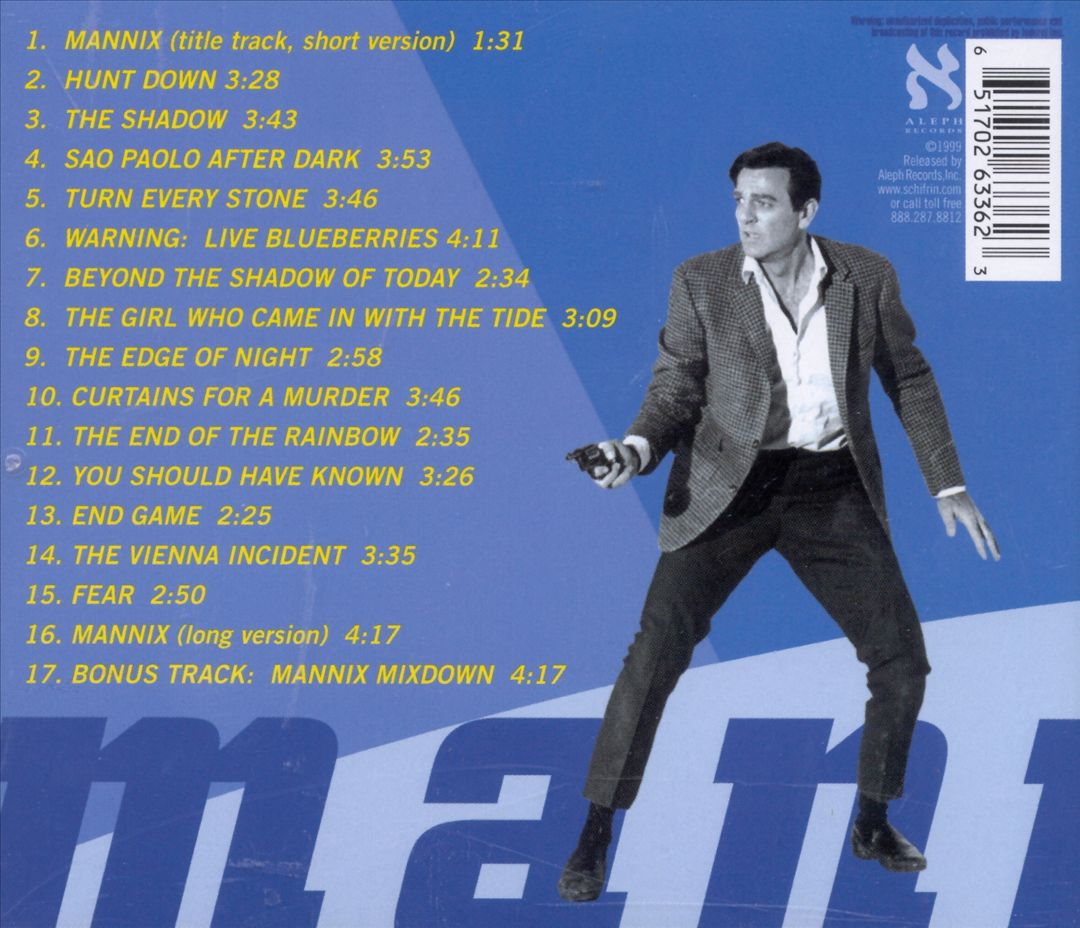 Mannix [Original Soundtrack] cover art