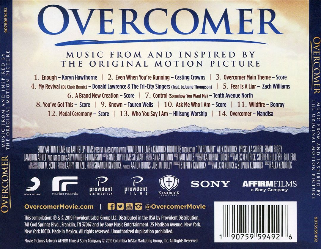 Overcomer [Music from and Inspired by the Original Motion Picture] cover art