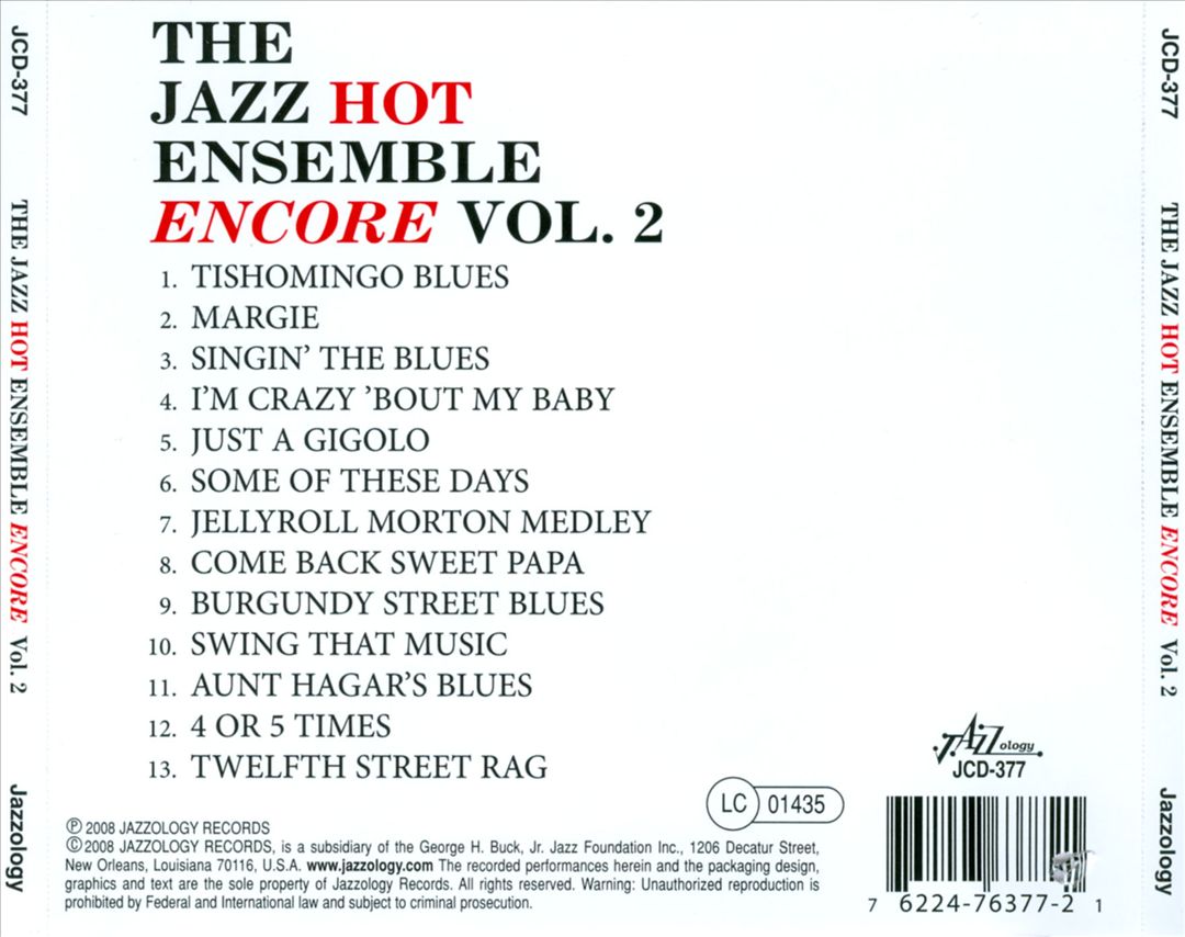 Encore, Vol. 2 cover art