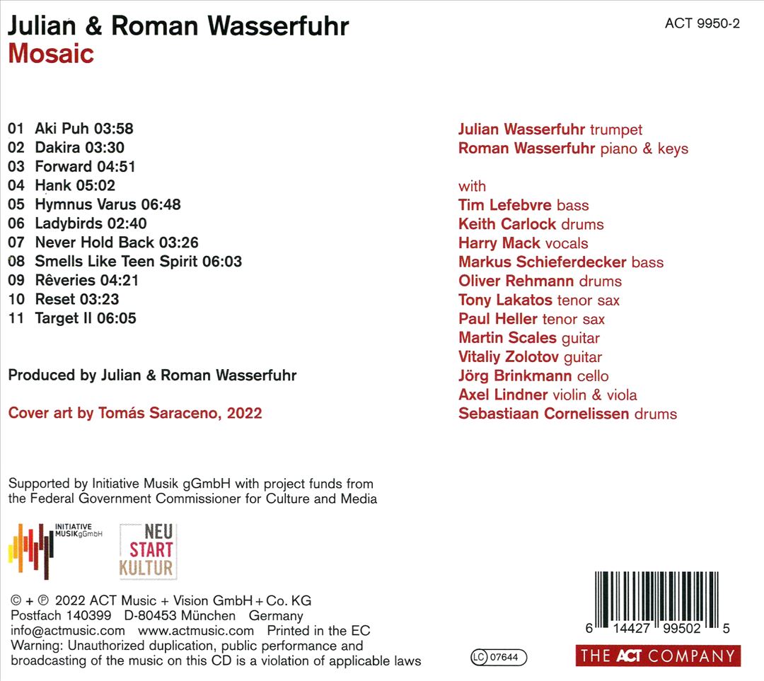Mosaic cover art