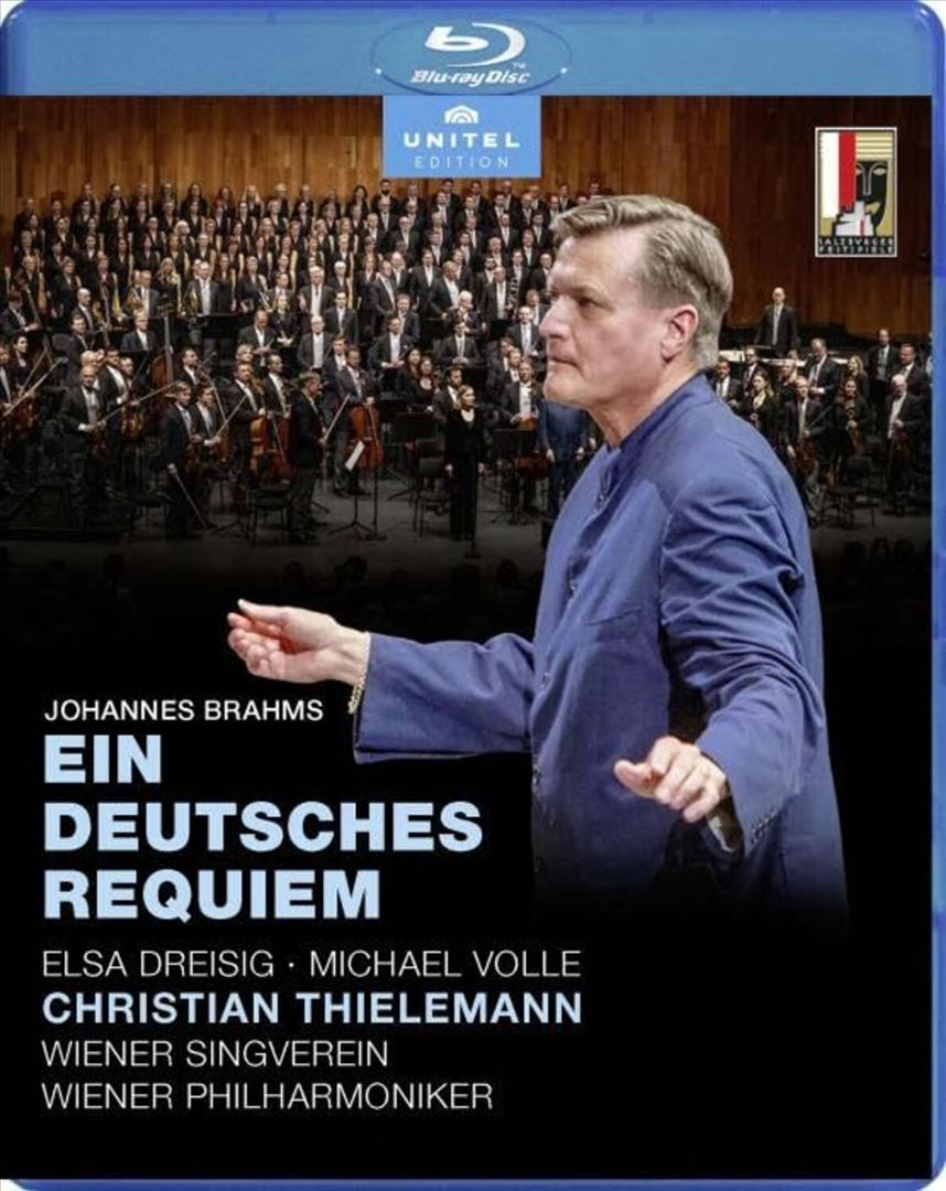 Christian Thielemann Conducts Ein Deutsches Requiem [Blu-ray] cover art
