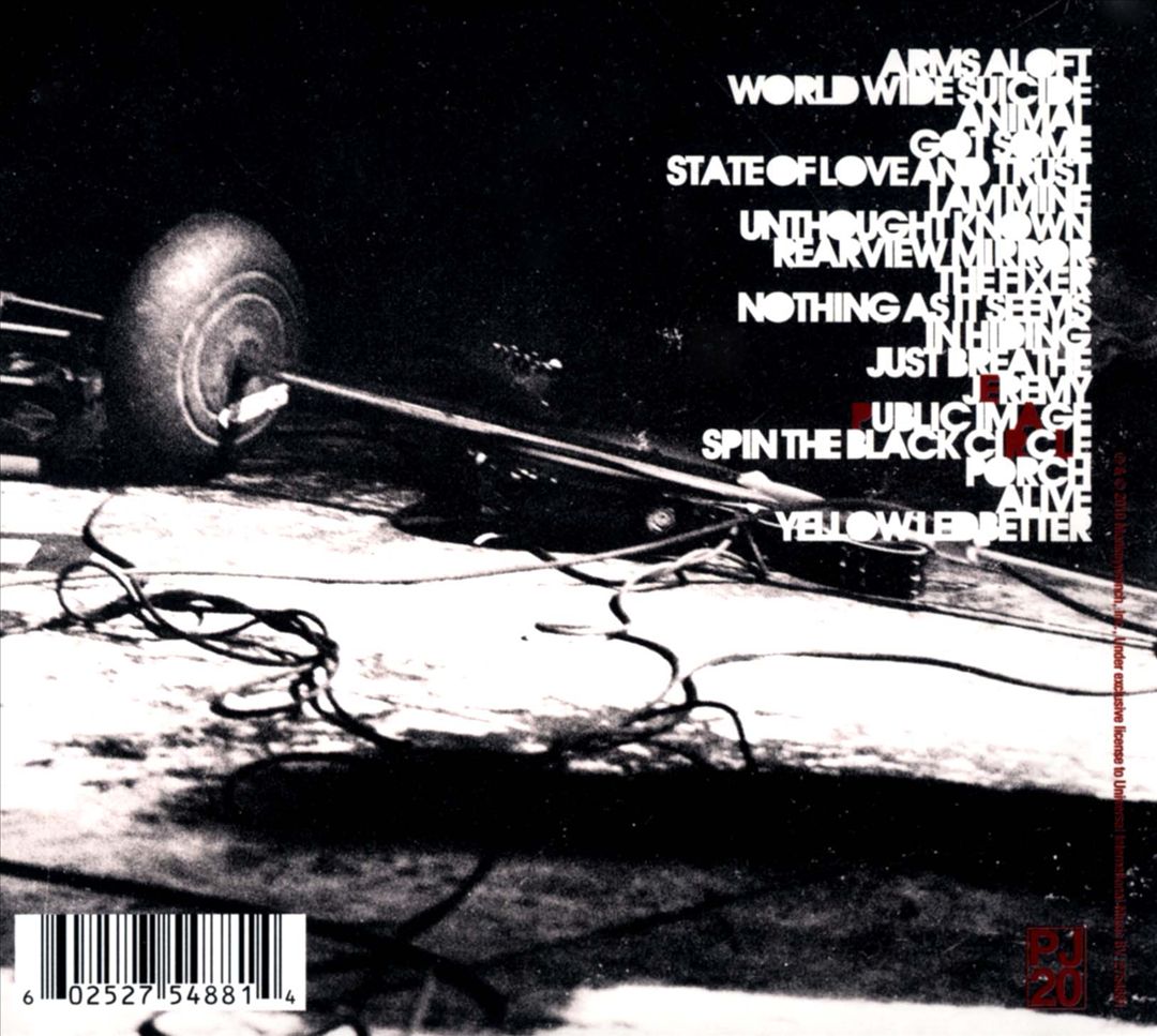 Live on Ten Legs cover art