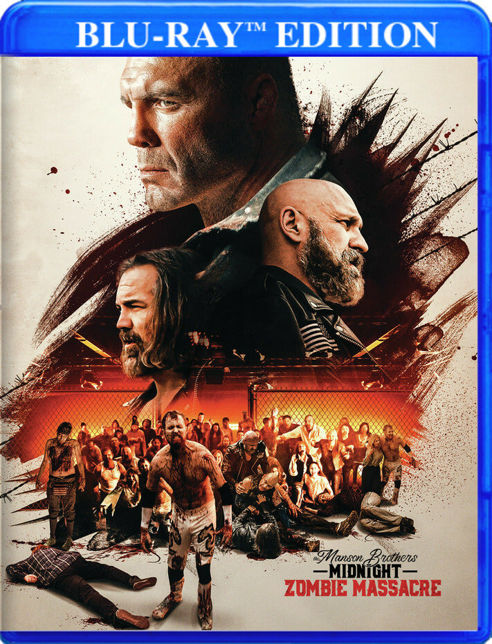 Manson Brothers Midnight Zombie Massacre [Blu-ray] cover art