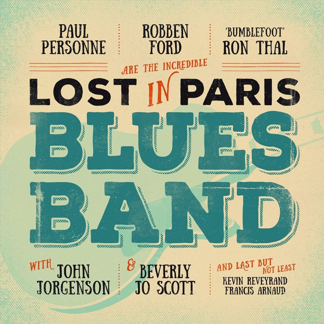 Lost in Paris Blues Band cover art