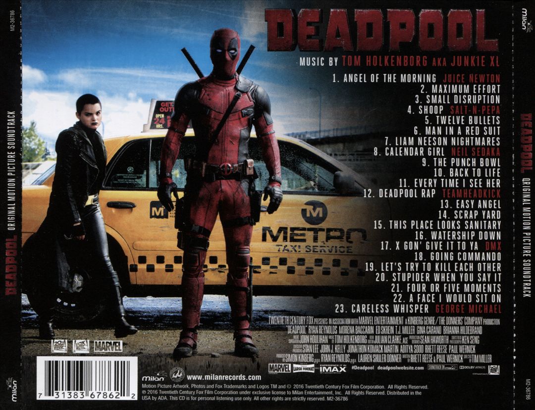 Deadpool [Original Soundtrack] cover art
