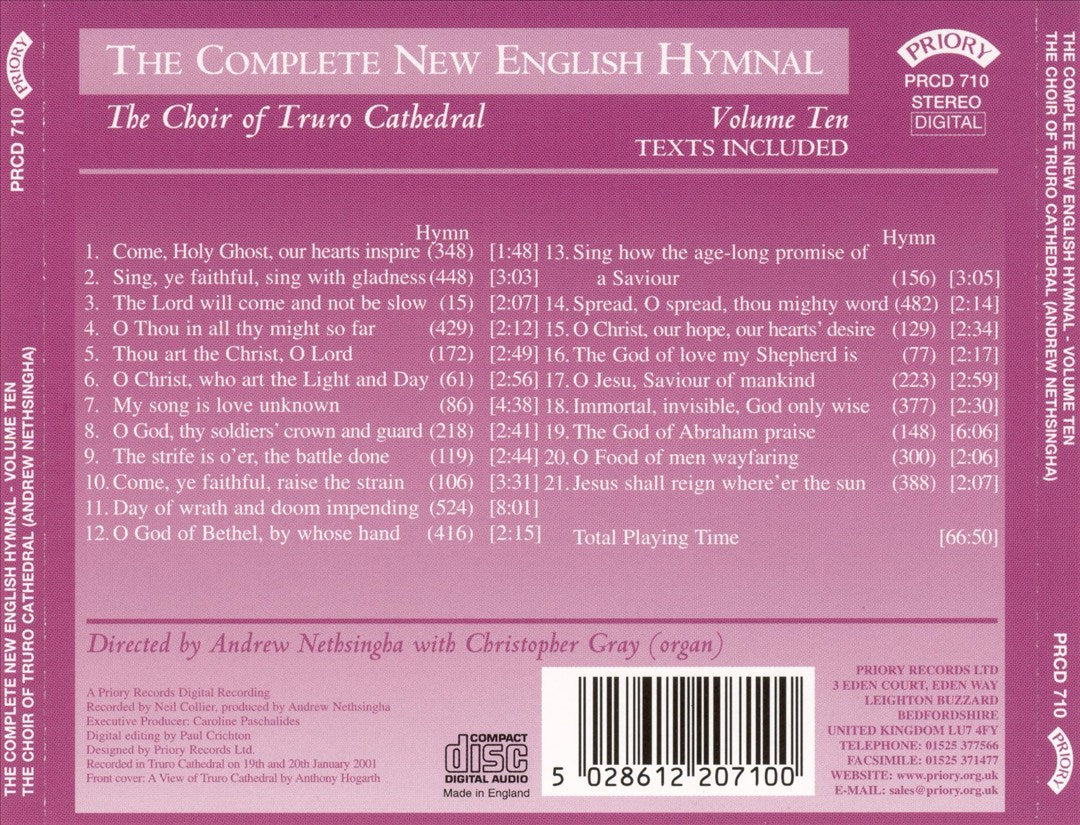 Complete New English Hymnal, Vol. 10 cover art