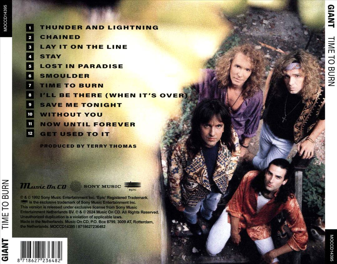 Time to Burn cover art