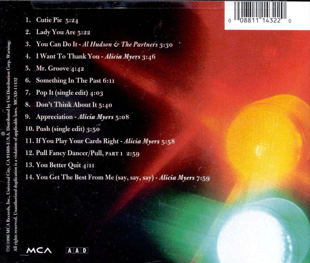 Best of One Way: Featuring Al Hudson & Alicia Myers cover art