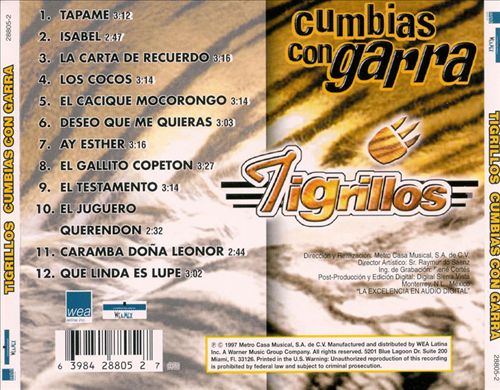 Cumbias con Garra Popurrimix cover art