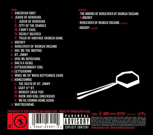 American Idiot [Bonus VCD] cover art
