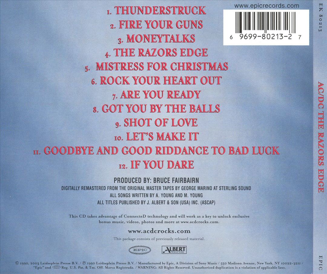 Razor's Edge cover art