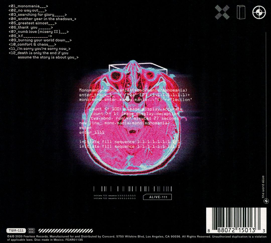 MONOMANIA cover art