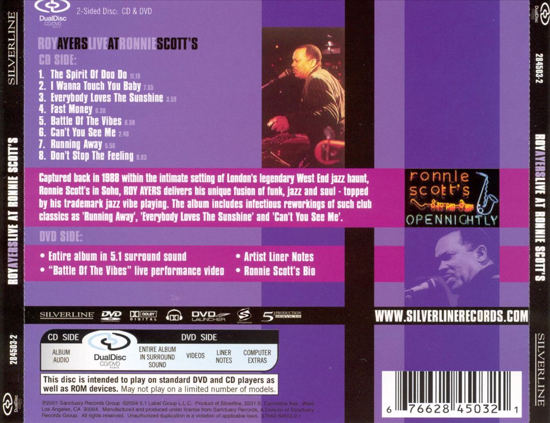 Live at Ronnie Scott's [DualDisc] cover art