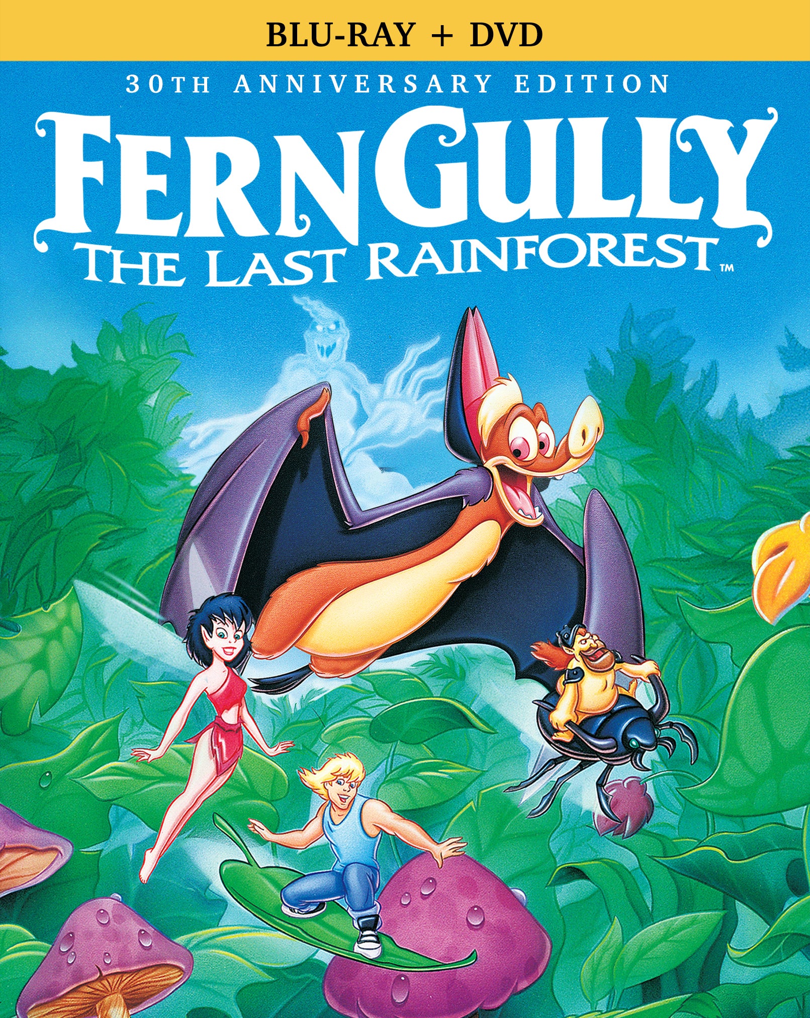 Ferngully: The Last Rainforest [Blu-ray/DVD] cover art