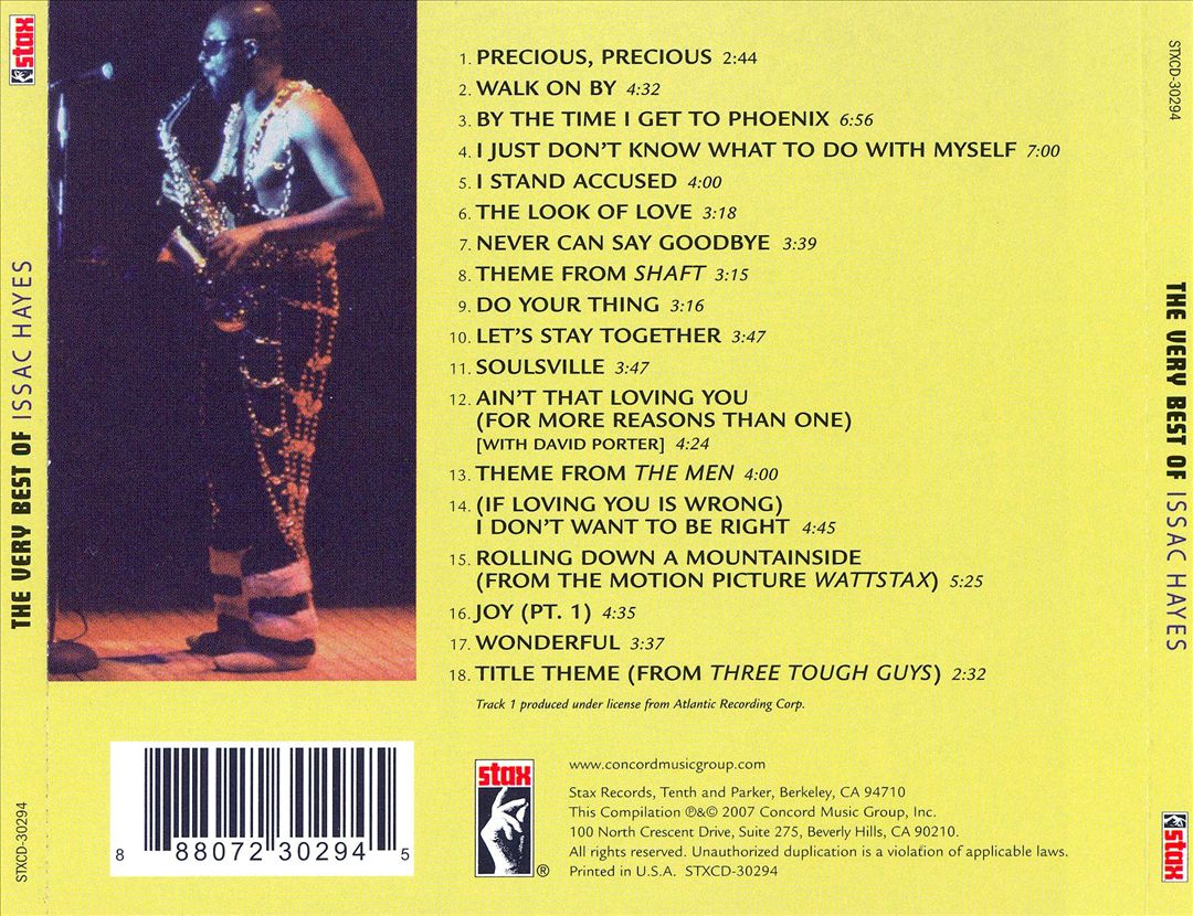 Very Best of Isaac Hayes [2007] cover art