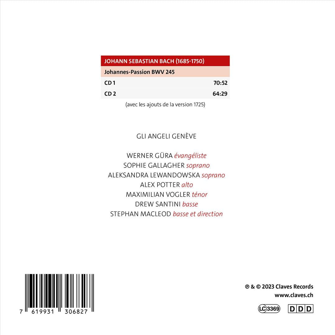 Bach: Johannes-Passion cover art