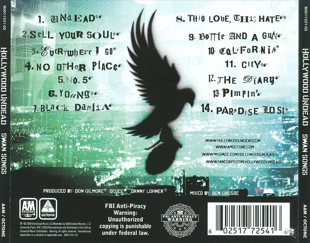 Swan Songs cover art