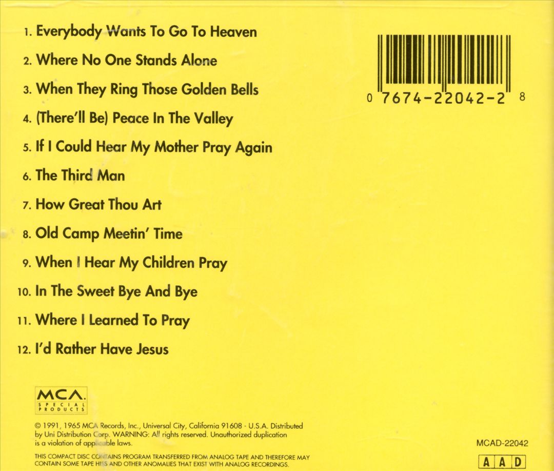 Hymns [MCA] cover art