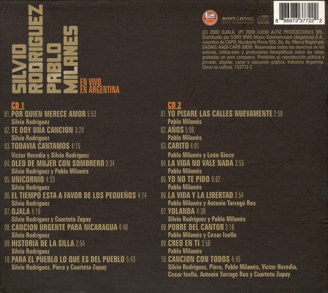 En Vivo en Argentina [2 Discs] cover art
