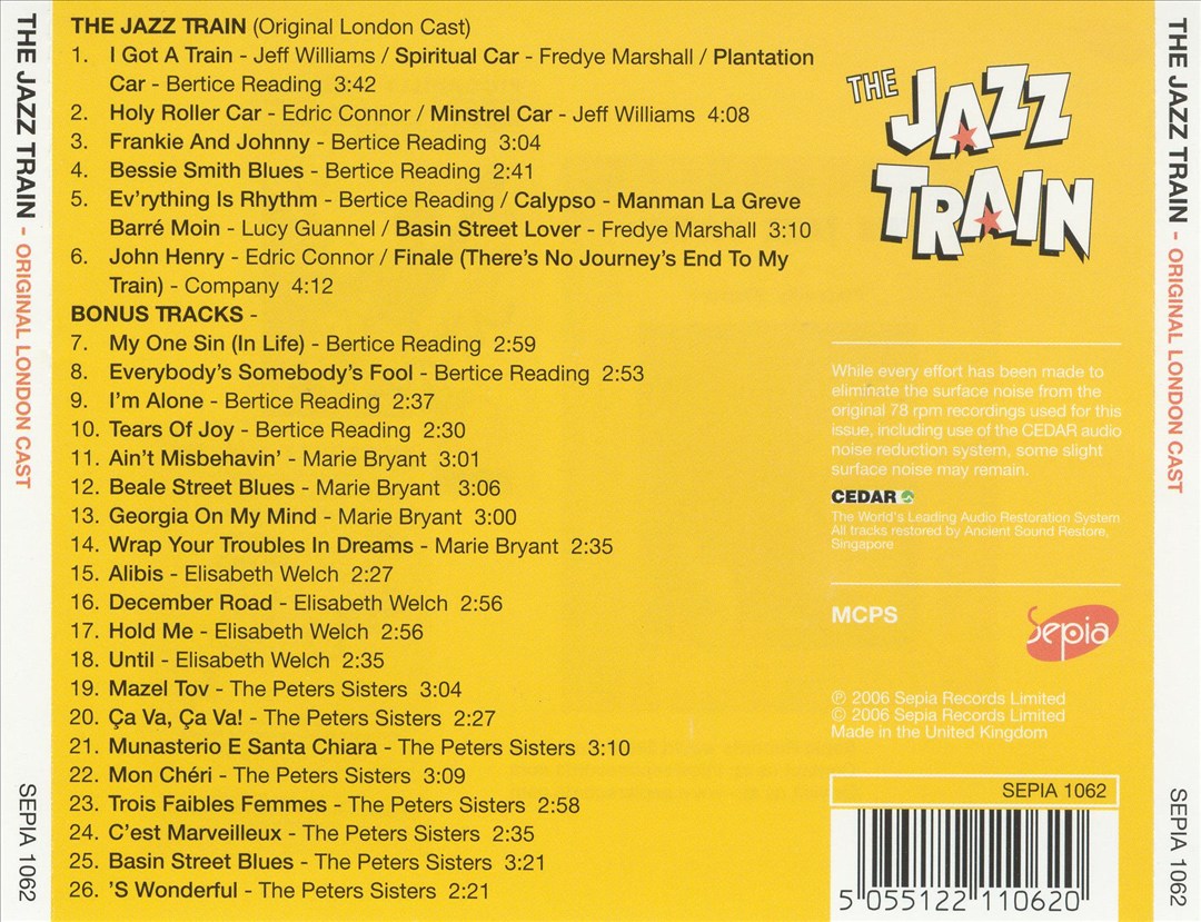Jazz Train [Original London Cast] [Selections] cover art