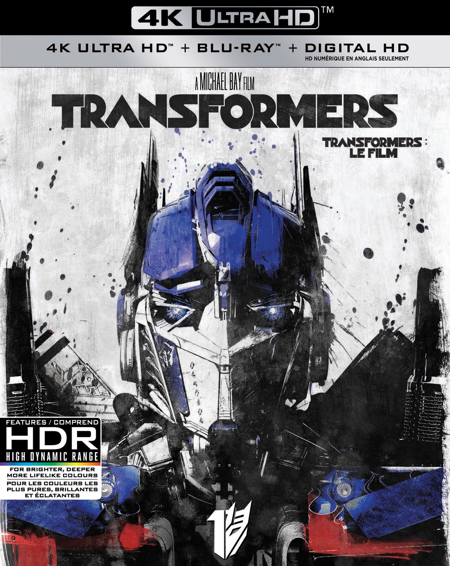 Transformers [4K Ultra HD Blu-ray] cover art